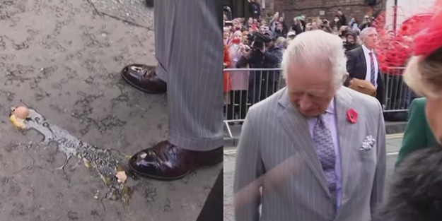 Kral Charles'a yumurta fırlatmıştı! Karar açıklandı