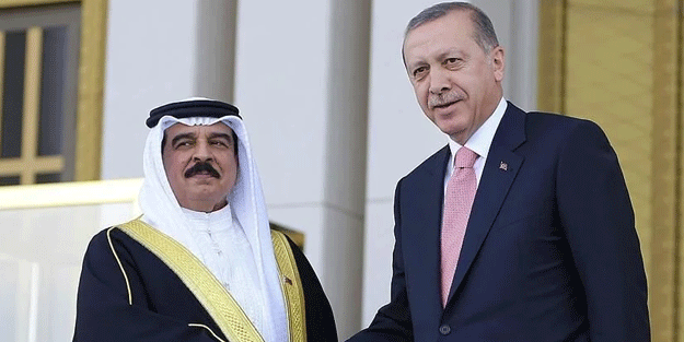 Kral Hamed bin İsa, Erdoğan'ı tebrik etti
