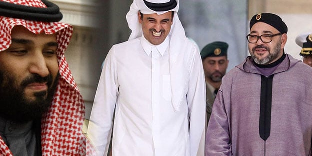 Kral Katar'a gitti, Muhammed bin Selman küstü! Ziyarete gitmedi
