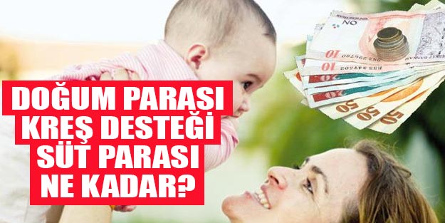 Kreş desteği, emzirme ödemesi, süt parası ne kadar? nasıl başvurular ve şartları