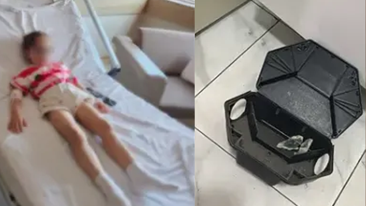 Kreşte can pazarı! 5 yaşındaki çocuk fare zehriyle oynadı