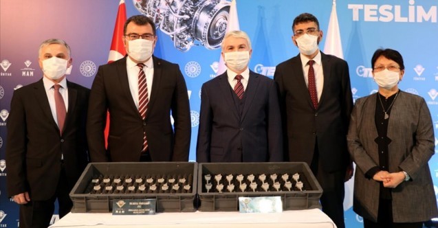Kristal türbin kanatları TEI’ye teslim edildi