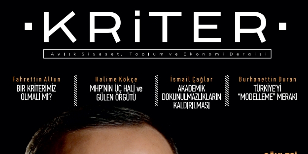 Kriter dergisinin Haziran sayısı çıktı