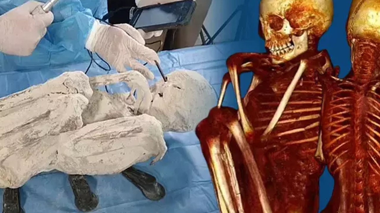 ‘Uzaylı mumyaları’ gerçek mi? Yeni bulgu: Karaciğerini parçalayan bir bıçak darbesi var