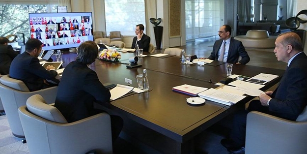 Kritik kabine toplantısı Erdoğan'ın başkanlığında başladı