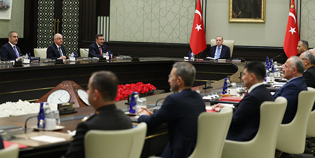 Kritik MGK toplantısı sona erdi