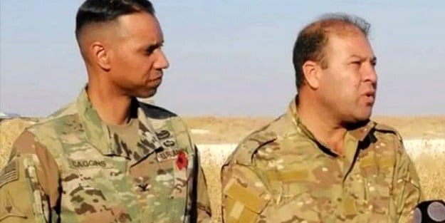 Kritik zirve öncesi skandal görüntü! ABD'li komutanla YPG'li terörist aynı karede