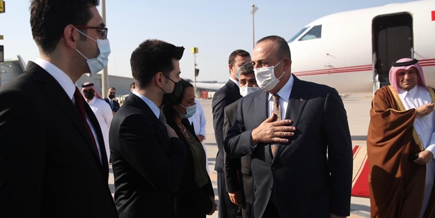 Kritik ziyaret: Çavuşoğlu Katar'da!