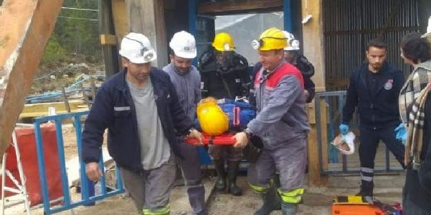 Krom madeninde gerçeği aratmayan tatbikat
