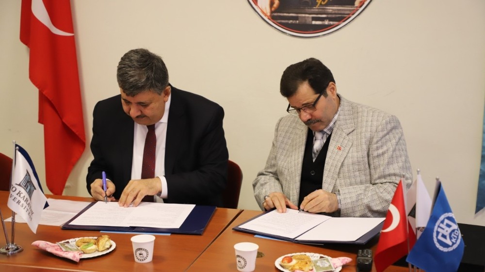 KTO Karatay Üniversitesi ile Meram Anadolu Lisesi arasında iş birliği 
