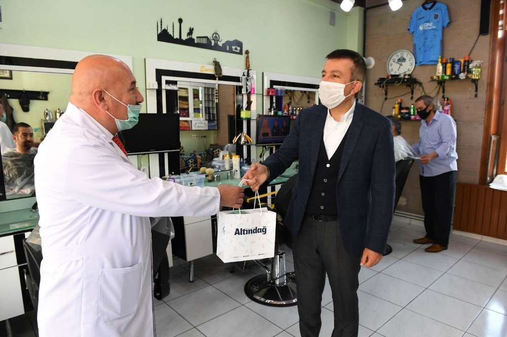 Kuaför ve berberlere hijyen desteği 