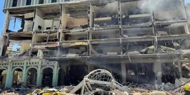 Küba'da otelde büyük patlama! Ölü ve yaralılar var