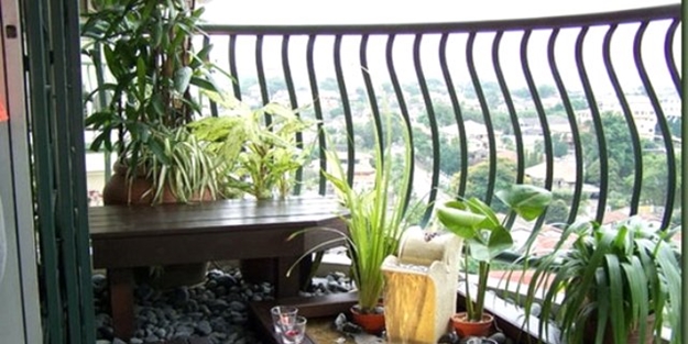 Küçük balkonlar için muhteşem dekorasyon fikirleri
