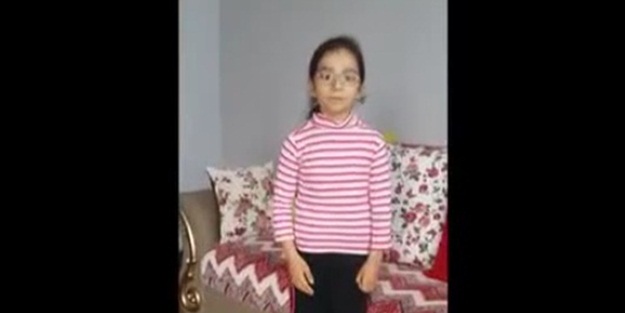 Küçük kız: Tayyip amca sakın üzülme