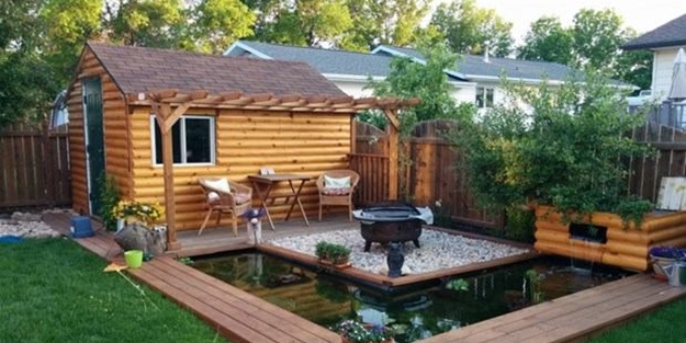 Küçük kulübenin son hali görenleri hayrete düşürüyor