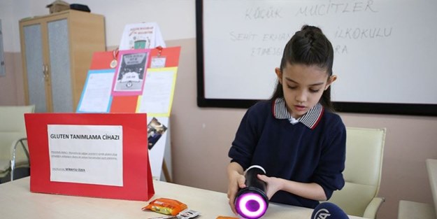 Küçük mucitten çölyaklıların hayatını kolaylaştıracak tasarım