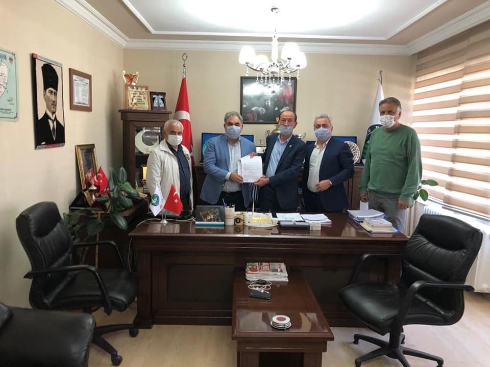 Küçük sanayi sitesi için imzalar atıldı 
