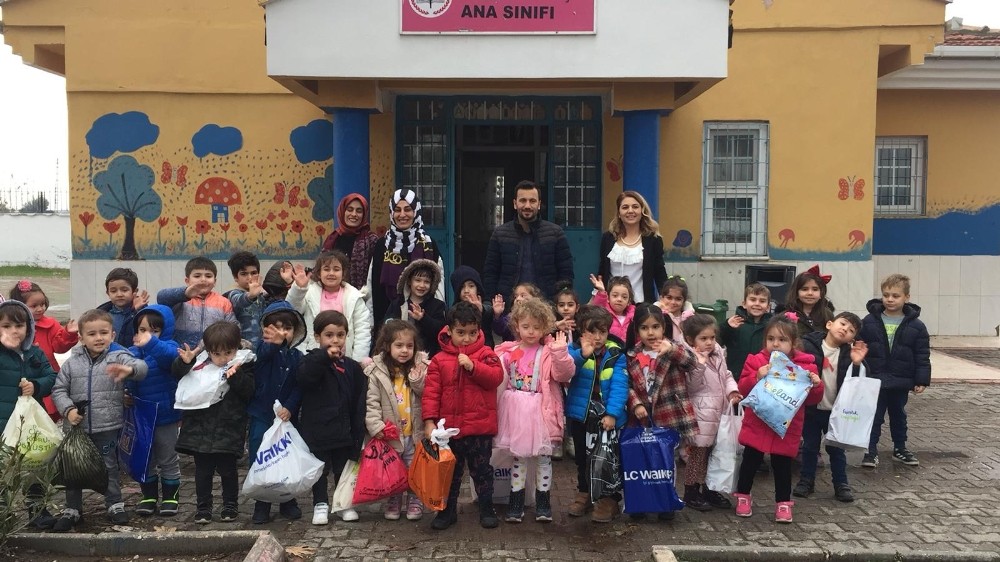 Küçük yüreklerden büyük davranış 