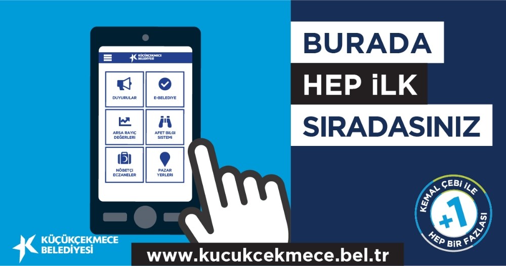 Küçükçekmece Belediyesi e-Belediye hizmetlerini güncelledi 