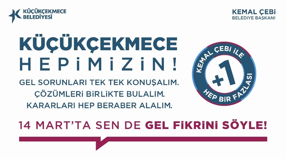 Küçükçekmece Kent Çalıştayı yapılacak 