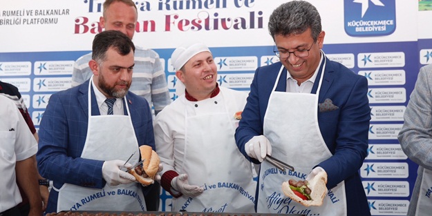 Küçükçekmece'de Balkan rüzgarı esti