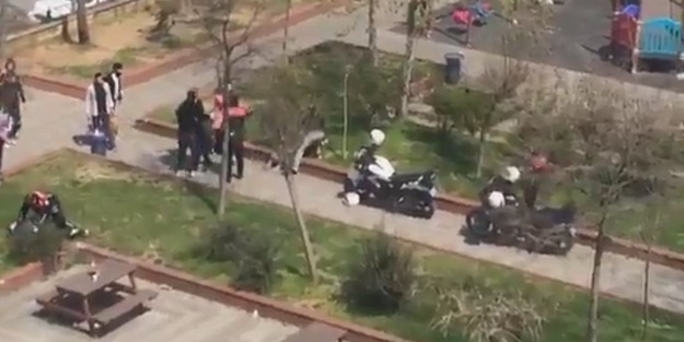 Küçükçekmece'de polise saldıranların sicili kabarık