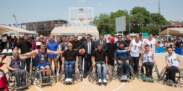 Küçükçekmece'de Streeball coşkusu