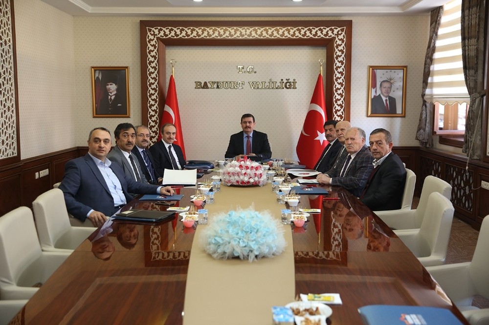 KUDAKA yönetim kurulu Bayburt’ta toplandı 