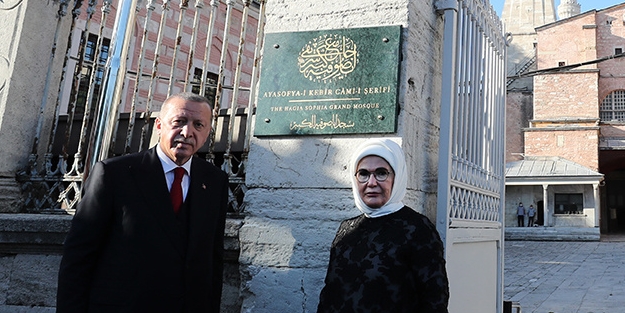 Kudurdular! Ayasofya Camii'ni açan Cumhurbaşkanı Erdoğan'a suç duyurusu!