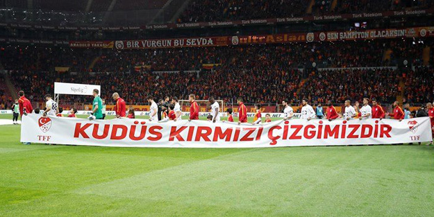 'Kudüs kırmızı çizgimizdir'