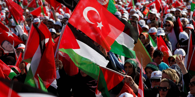 Kudüs mitingine katılan vatandaşlar: Filistin'e gitmeye hazırız