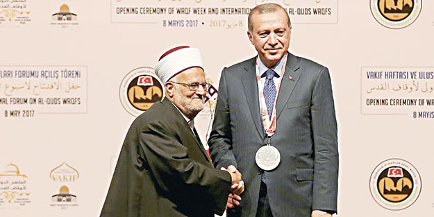 Kudüs Müslümanların harem-i izzetidir