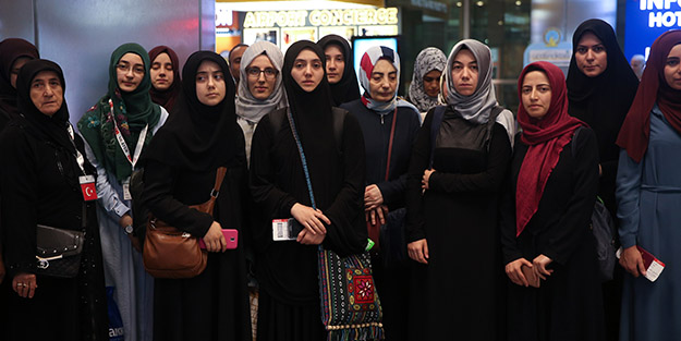 Kudüs'e alınmayan vatandaşlar yurda döndü