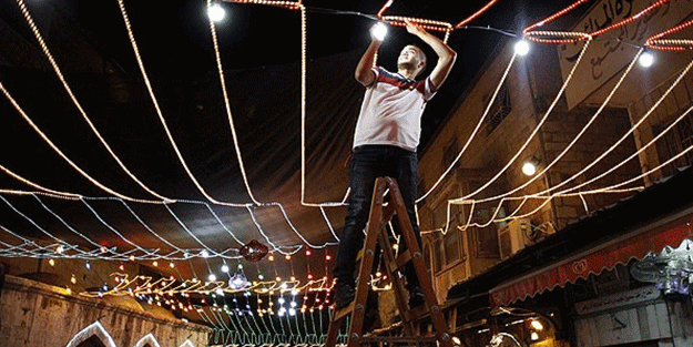 Kudüs'te ramazan hazırlığı