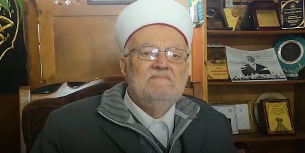 Kudüs'ten dua ve taziye! Mescid-i Aksa İmamı Şeyh İkrime Sabri'den Türkiye'ye destek mesajı