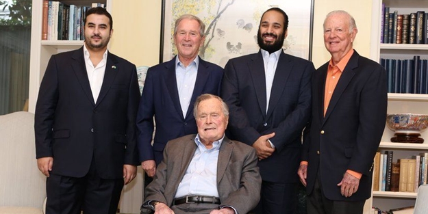 Kuklalıkta son perde: Suudi prensten Haçlı seferi başlatan Bush'a ziyaret!