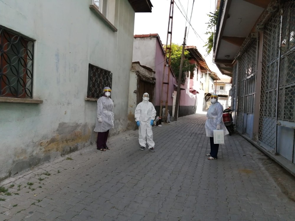 Kula’da 48 adreste antikor testleri yapıldı 