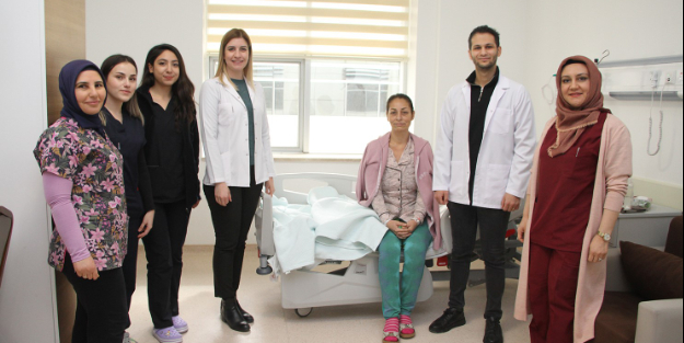 Kula'da uzun zaman sonra ilk kez rahim ameliyatı yapıldı