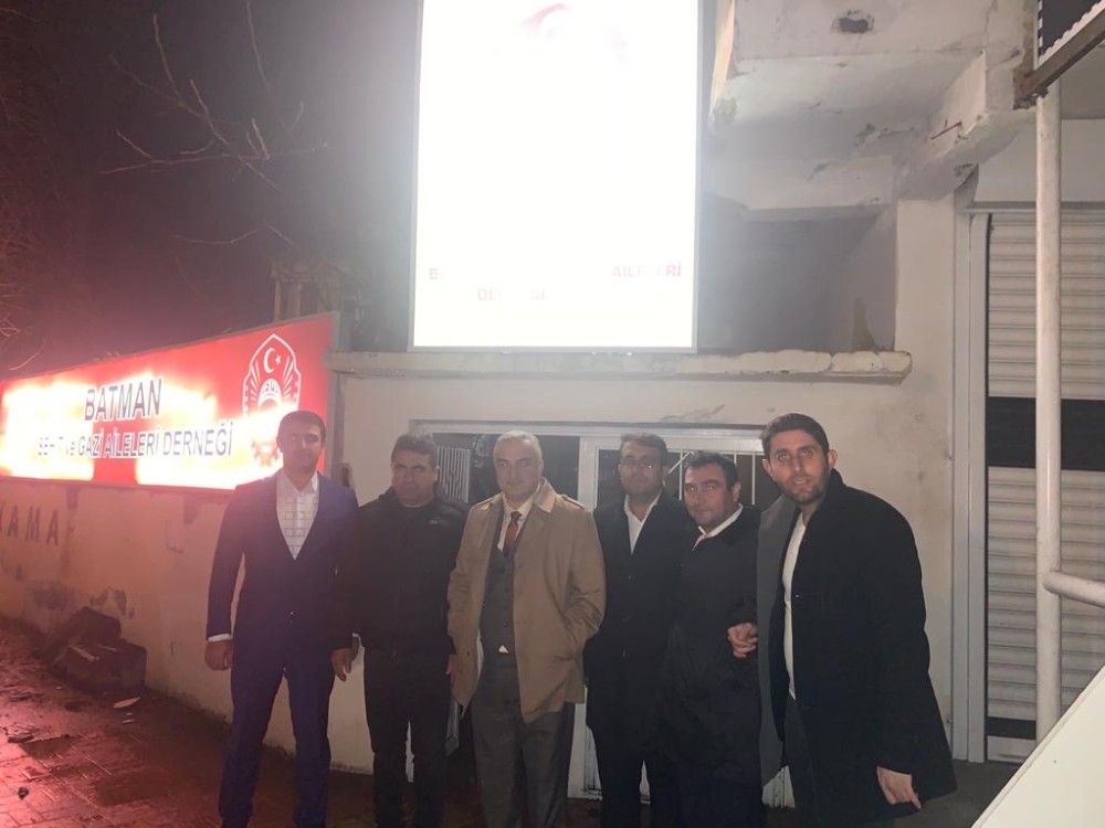 Külekçi, şehit ve gazi aileleri derneğini ziyaret etti 