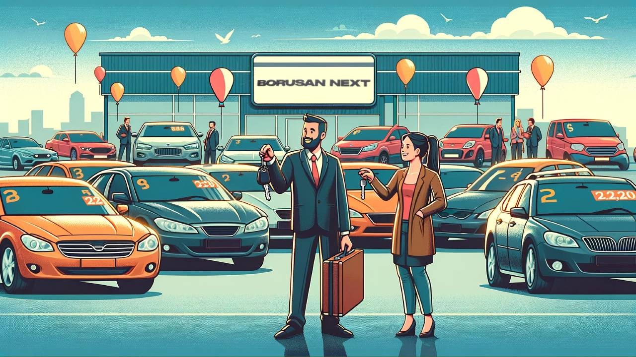 Kullanılmış otomobilde güçler birleşti! Borusan Next Doğdu!
