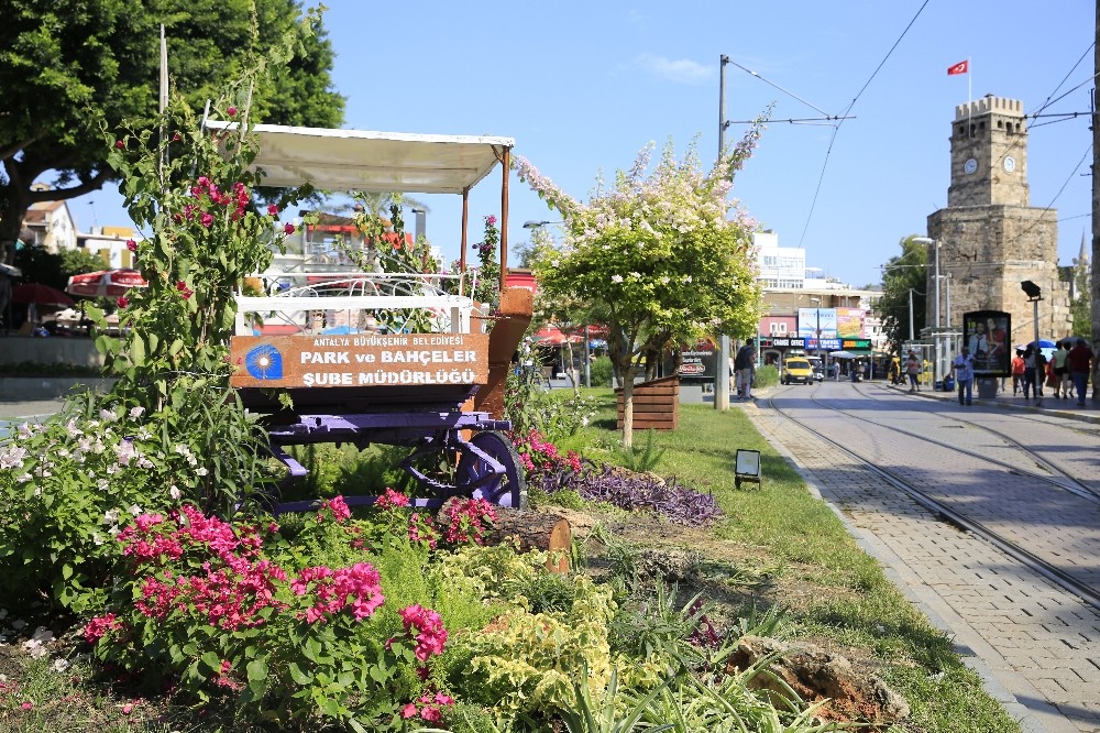 Kullanımdan kaldırılan faytonlar şehir süsü oldu 