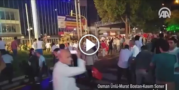 Keskin nişancı hainlerin polislerle çatışması!