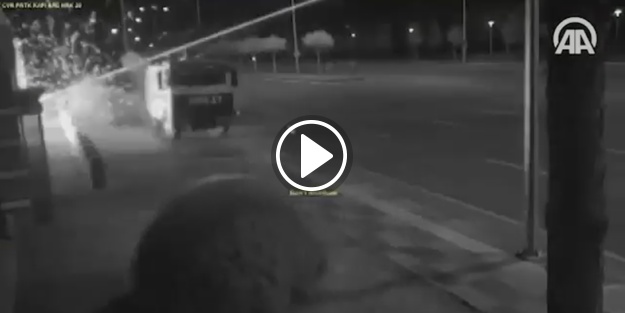 O gece Külliye çevresindeki mücadele telsiz anonslarında