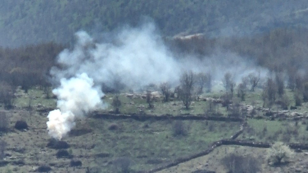 Kulp’ta patlamanın yaşandığı bölgede operasyon devam ediyor 