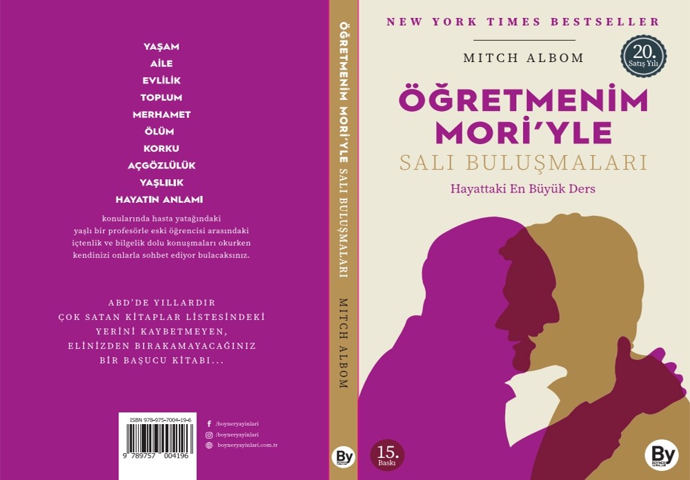 Kült kitap Öğretmenim Mori’yle Salı Buluşmaları’nın yeni baskısıyla okuyucularla buluşuyor 