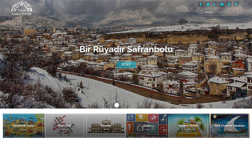 Kültür portalına 4,5 milyonu aşkın ziyaret