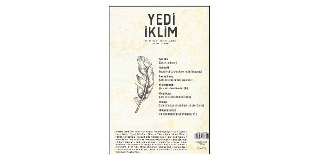 Kültür Sanat ve Edebiyat Dergisi Yedi İklim bayilerde