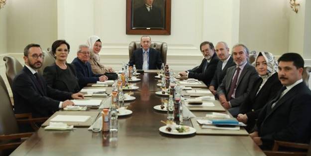Kültür ve Sanat Politikaları Kurulu Çankaya Köşkü'nde toplandı