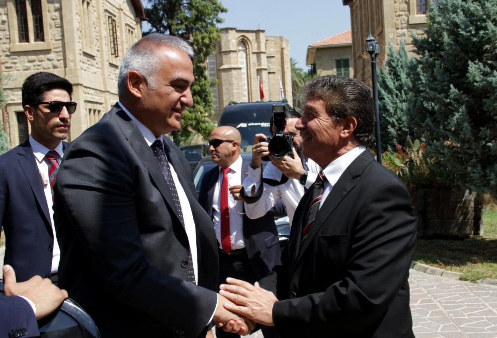 Kültür ve Turizm Bâkanı Ersoy, KKTC Turizm ve Çevre Bakanı Üstel ile görüştü 