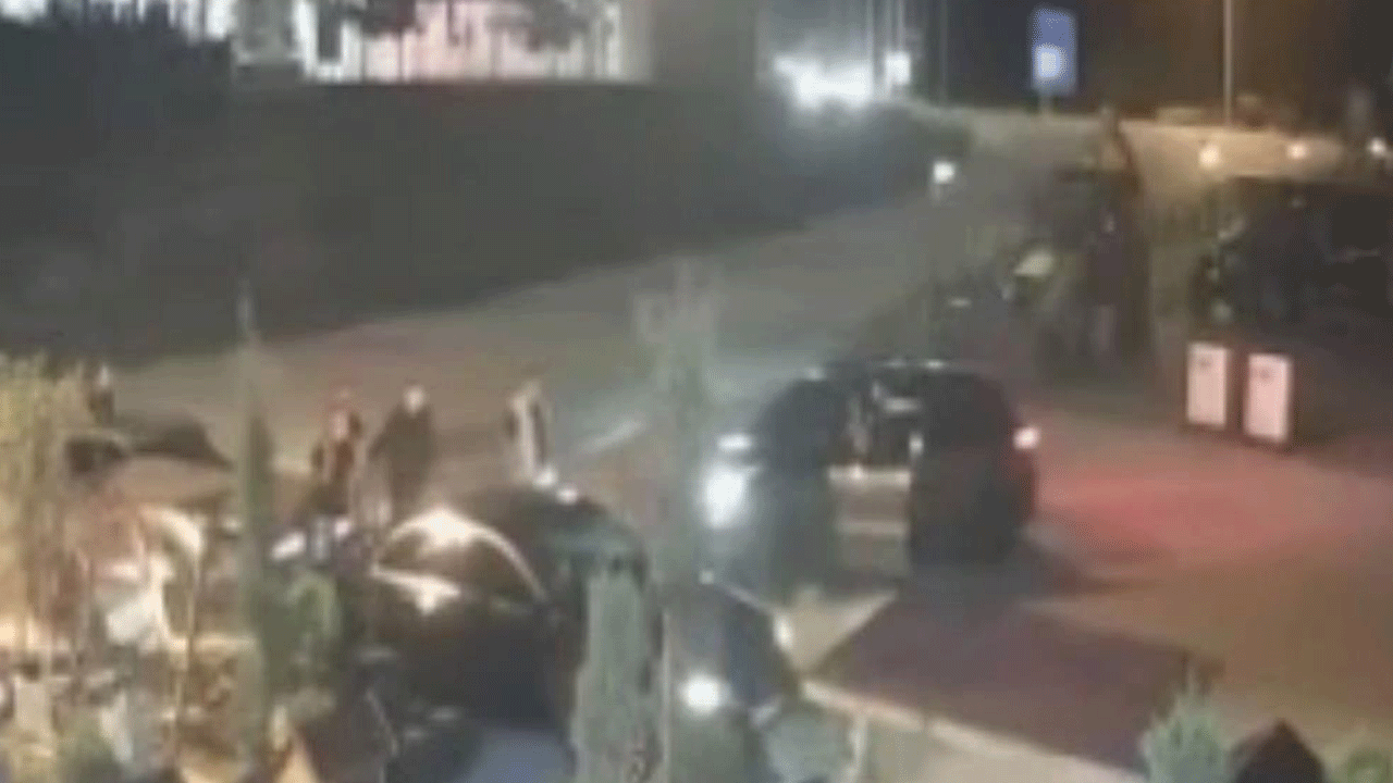 Kulüp başkanı, yöneticinin üzerine lüks cipini sürdü! Dehşet anları kamerada